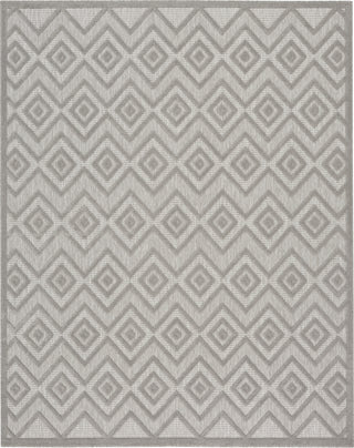 Nourison Versatile NRV01 Silver Grey Area Rug main image