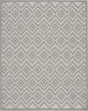 Nourison Versatile NRV01 Silver Grey Area Rug Main Image