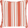 Surya Nautical Stripe NS004 Pillow 16 X 16 X 4 Poly filled