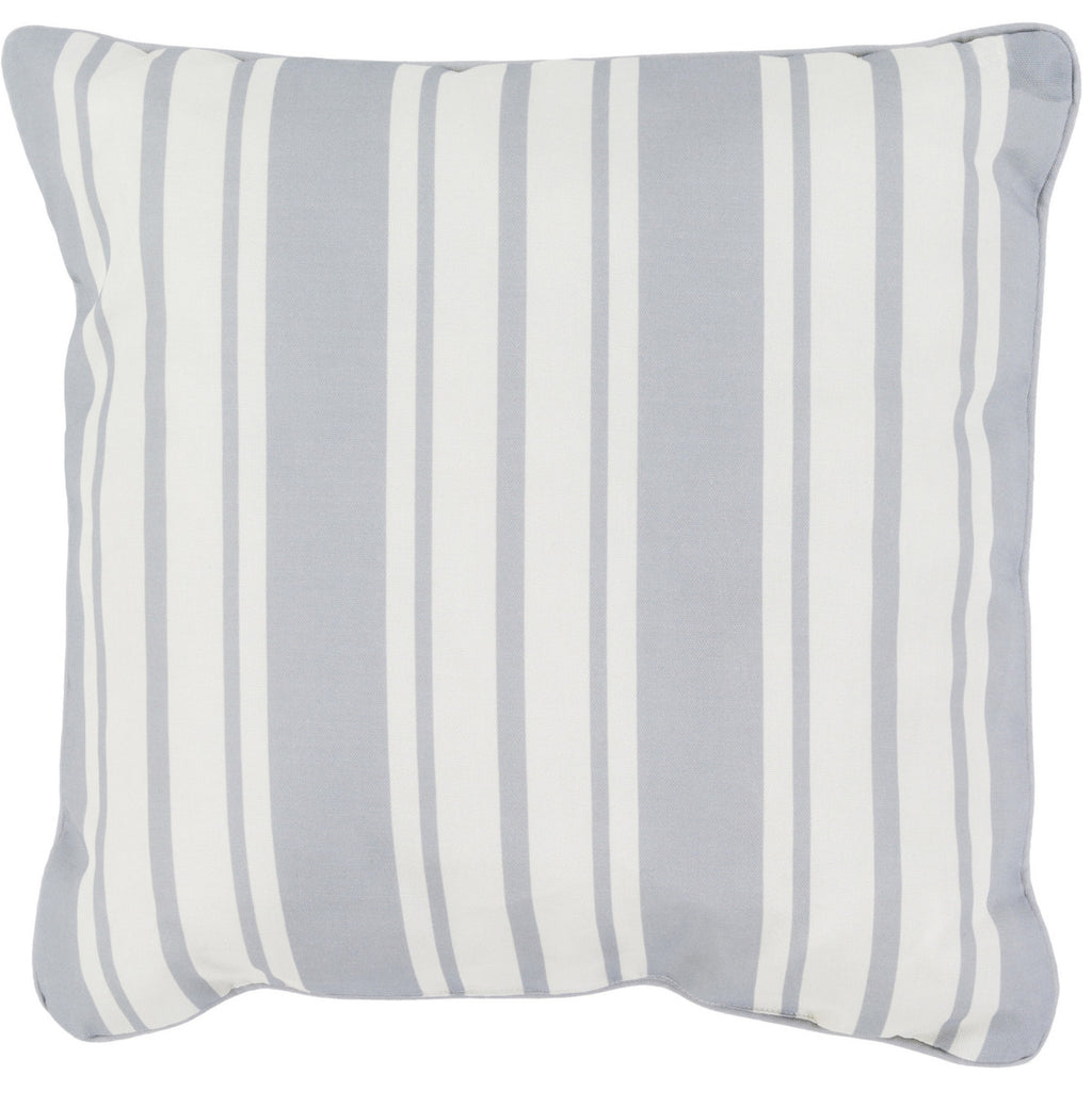 Surya Nautical Stripe NS005 Pillow 20 X 20 X 5 Poly filled