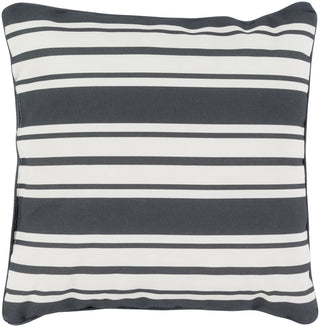 Surya Nautical Stripe NS007 Pillow 20 X 20 X 5 Poly filled