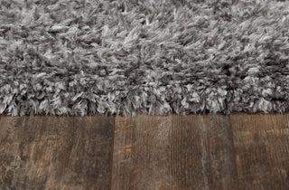 Momeni Nola Shag NS-01 Grey Area Rug by Novogratz