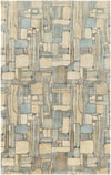 Surya Natural Affinity NTA-1002 White Area Rug by Shell Rummel 5' X 7'6''
