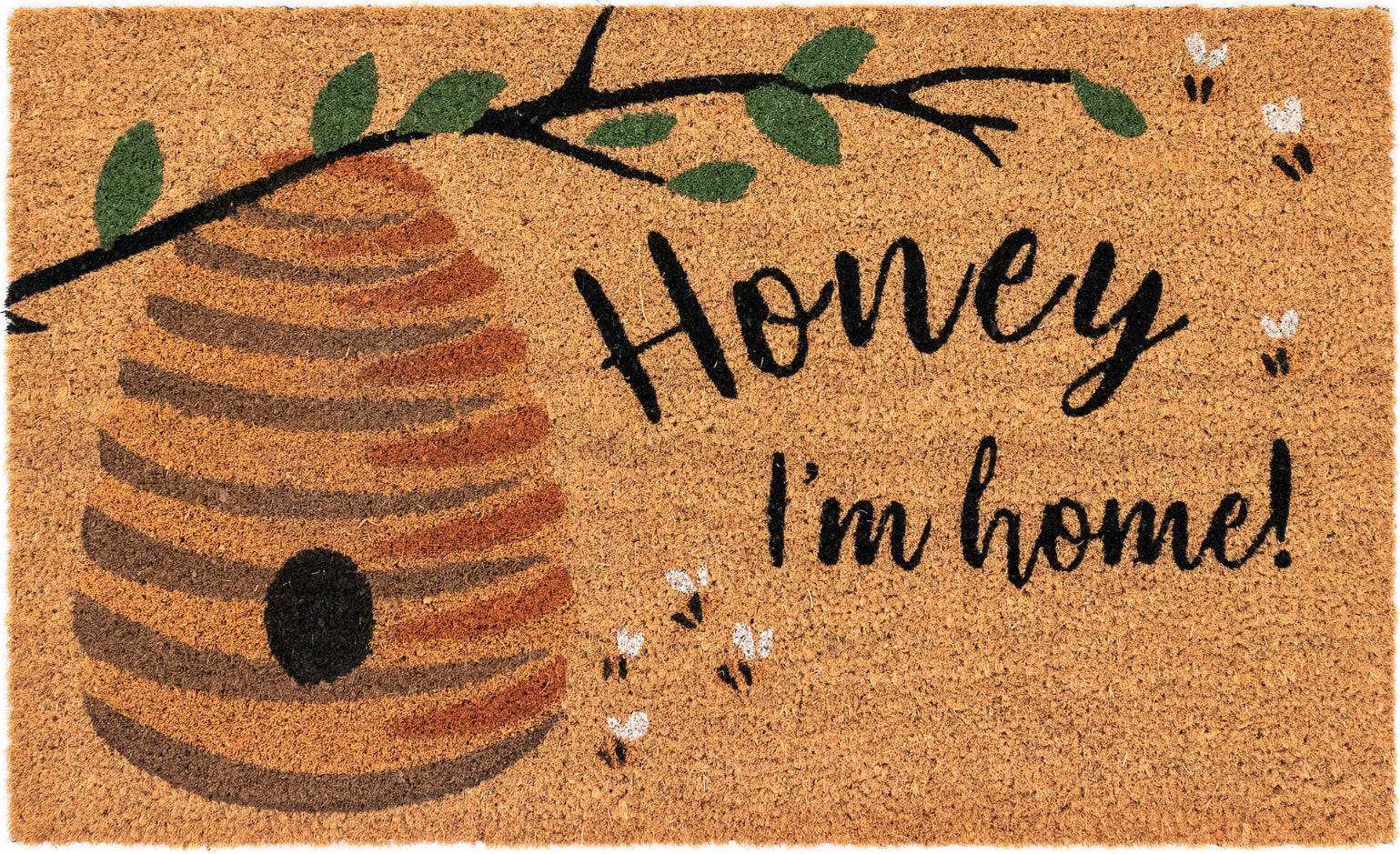 Trans Ocean Natura 2226/12 Honey I'm Home Natural by Liora Manne