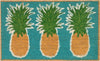 Trans Ocean Natura Pineapples Aqua by Liora Manne Main Image