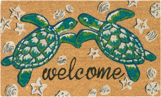 Trans Ocean Natura Seaturtles Welcome Natural by Liora Manne Main Image