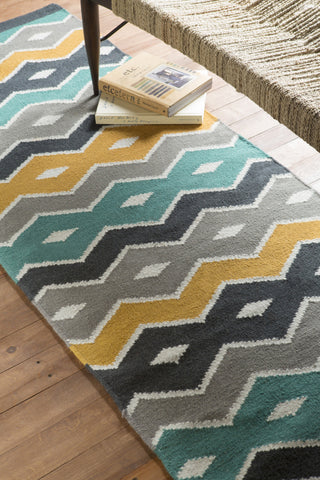 Surya Native NTV-7003 Gray Hand Woven Area Rug by Aimee Wilder 