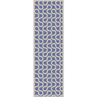 Surya Native NTV-7008 Cobalt Area Rug by Aimee Wilder 2'6'' x 8' Runner