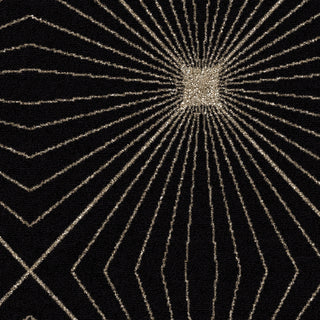 Orian Rugs Nuance Twilight Black Area Rug Close up
