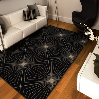 Orian Rugs Nuance Twilight Black Area Rug Lifestyle Image Feature