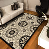 Orian Rugs Nuance Annex Taupe Area Rug Lifestyle Image Feature