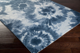 Surya Nova NVA-3009 Navy Area Rug Corner Shot