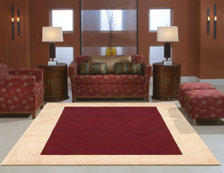 Momeni New Wave NWC-1 Pomegranate Area Rug Roomshot Feature