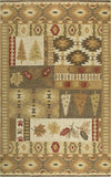 Rizzy Northwoods NWD105 Brown Area Rug main image