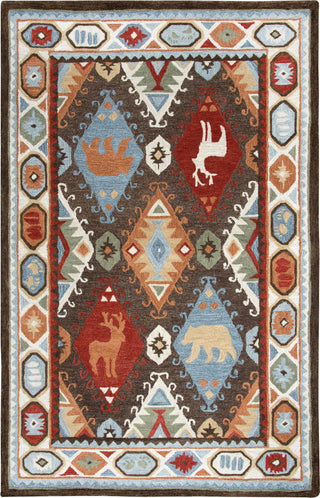 Rizzy Northwoods NWD102 Brown Area Rug Main Image