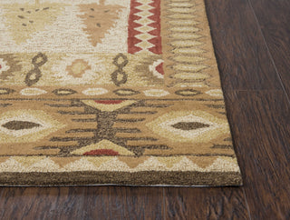 Rizzy Northwoods NWD105 Brown Area Rug Corner Image