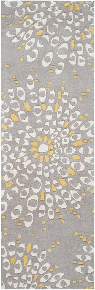 Surya Naya NY-5189 Gray Area Rug 2'6'' x 8' Runner