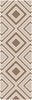 Surya Naya NY-5196 Taupe Area Rug 2'6'' x 8' Runner