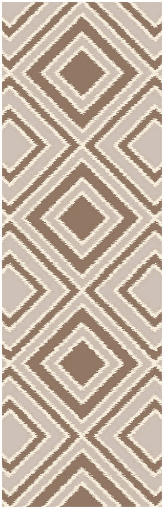 Surya Naya NY-5196 Taupe Area Rug 2'6'' x 8' Runner