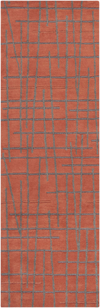 Surya Naya NY-5214 Rust Area Rug 2'6'' x 8' Runner