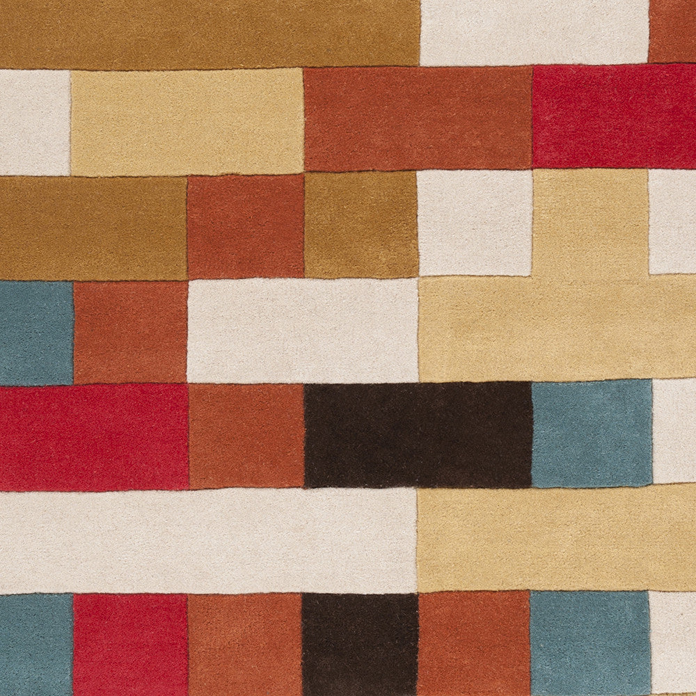 Surya Naya NY-5221 Cherry Hand Tufted Area Rug Sample Swatch