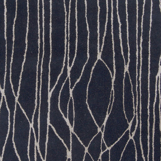 Surya Naya NY-5239 Navy Hand Tufted Area Rug Sample Swatch