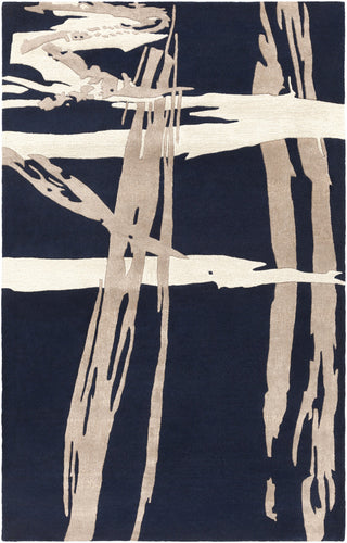 Surya Naya NY-5245 Navy Area Rug 5' x 8'