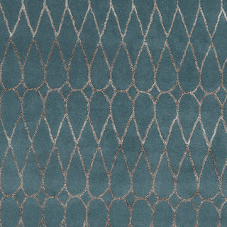 Surya Naya NY-5246 Teal Area Rug Sample Swatch