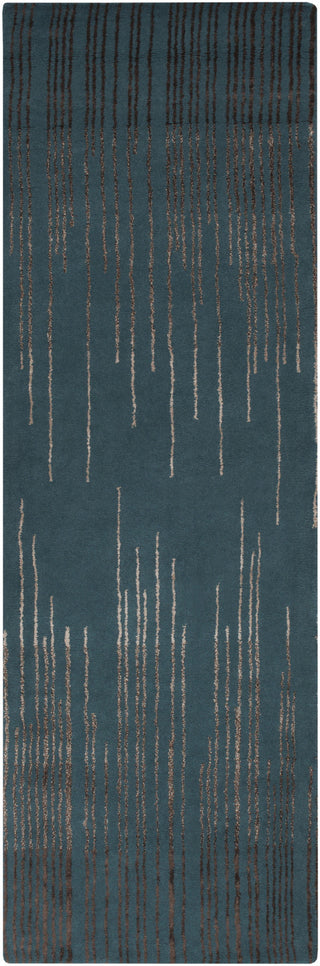 Surya Naya NY-5248 Teal Area Rug 2'6'' x 8' Runner