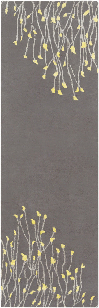 Surya Naya NY-5250 Charcoal Area Rug 2'6'' x 8' Runner