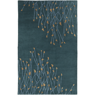 Surya Naya NY-5251 Teal Area Rug 5' x 8'