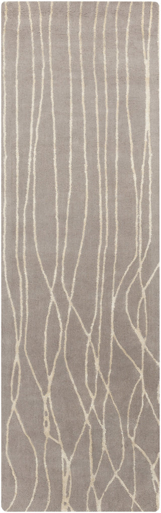 Surya Naya NY-5255 Gray Area Rug 2'6'' x 8' Runner