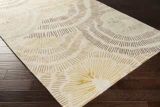 Surya Naya NY-5259 Beige Hand Tufted Area Rug 5x8 Corner