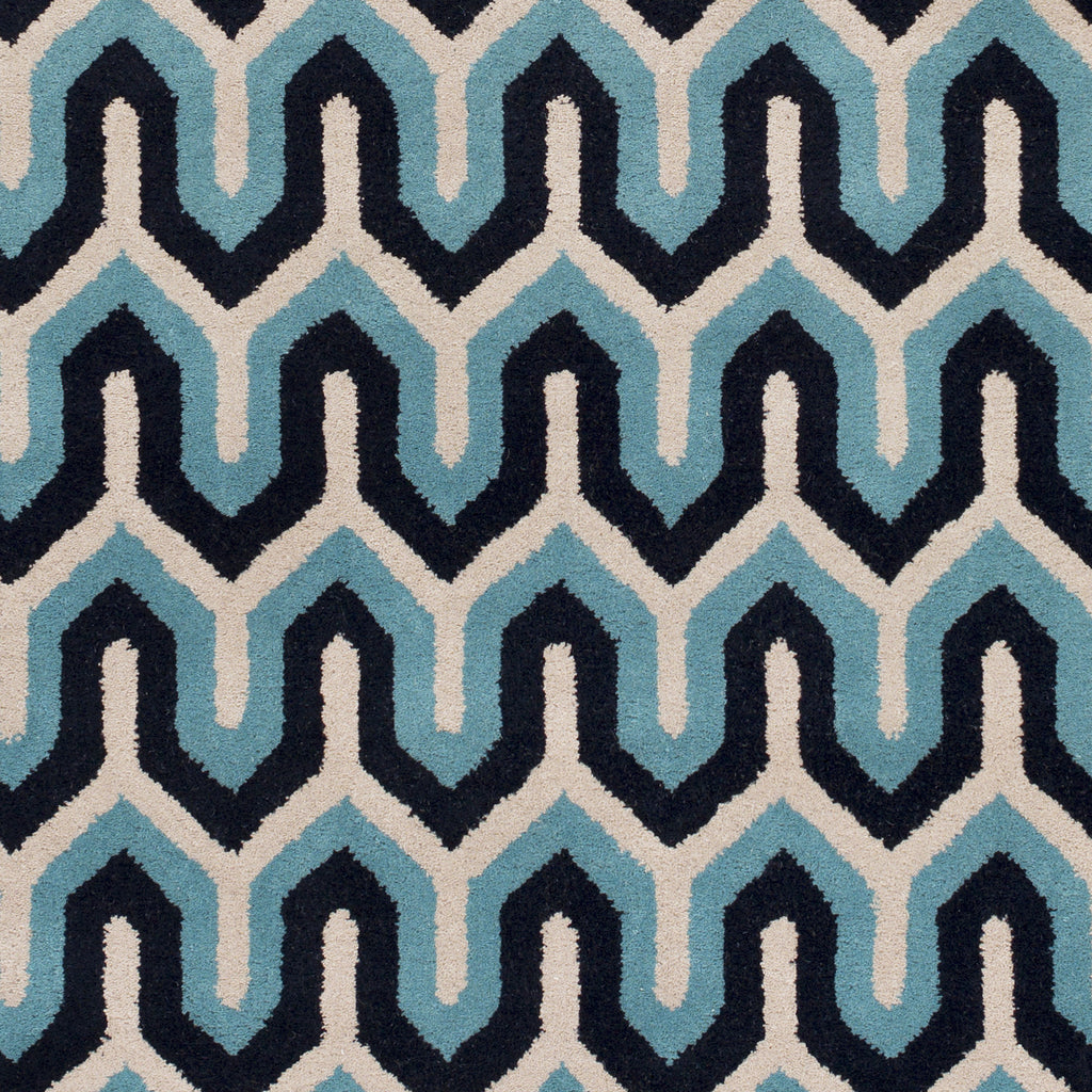 Surya Naya NY-5261 Navy Hand Tufted Area Rug Sample Swatch