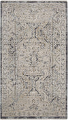 Nourison Nyle NYE01 Ivory Charcoal Area Rug Texture Image