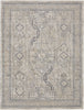 Nourison Nyle NYE01 Ivory/Grey/Blue Area Rug Main Image