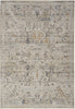 Nourison Nyle NYE02 Ivory Taupe Area Rug Room Image