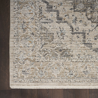 Nourison Nyle NYE04 Ivory Taupe Area Rug Texture Image