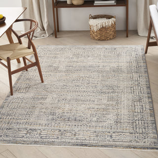 Nourison Nyle NYE05 Ivory Slate Area Rug Room Image