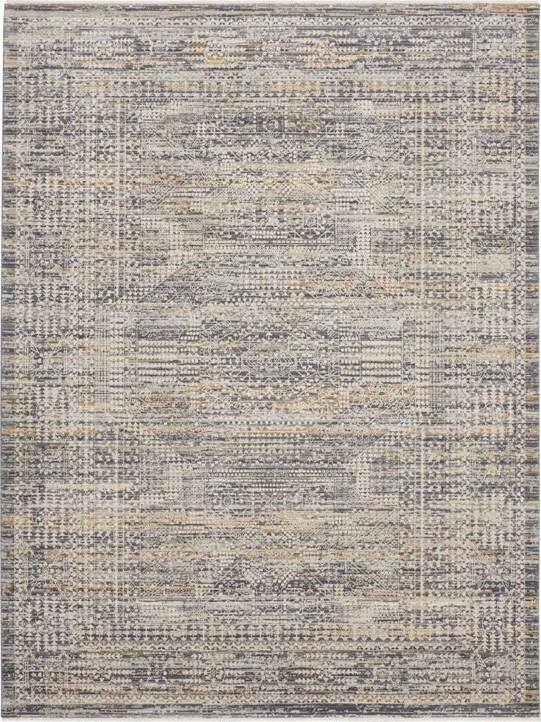 Nourison Nyle NYE05 Ivory Slate Area Rug main image