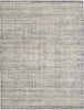 Nourison Nyle NYE06 Ivory Blue Area Rug Corner Image