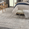 Nourison Nyle NYE06 Ivory Blue Area Rug Main Image