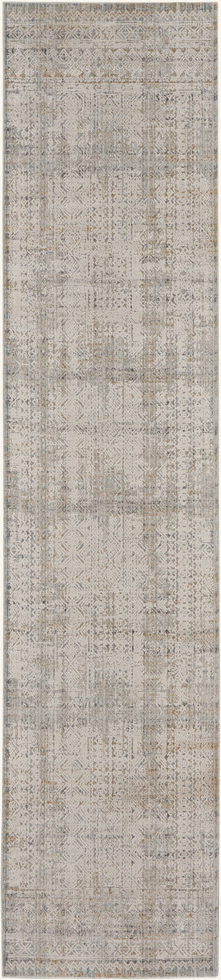 Nourison Nyle NYE06 Ivory Multicolor Area Rug Corner Image