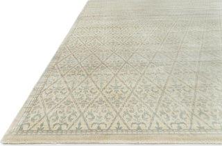 Loloi Nyla NY-01 Slate / Gold Area Rug Corner