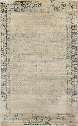 Loloi Nyla NY-18 Ivory / Charcoal Area Rug main image 5' x 7'6"