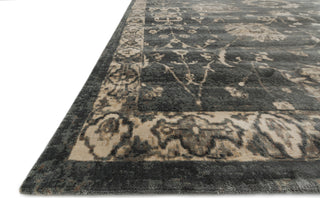 Loloi Nyla NY-25 Charcoal / Beige Area Rug Corner Image