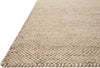 Loloi Oakwood OK-01 Wheat Area Rug Corner