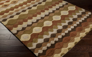 Surya Oasis OAS-1087 Area Rug 5x8 Corner Feature