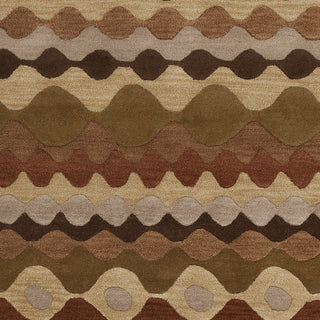 Surya Oasis OAS-1087 Tan Hand Tufted Area Rug Sample Swatch