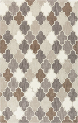 Surya Oasis OAS-1088 Gray Hand Tufted Area Rug 5' X 8'